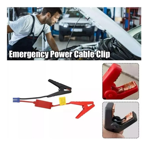 Arrancador De Emergencia Para Auto Baterias Pinza Actual Ec5