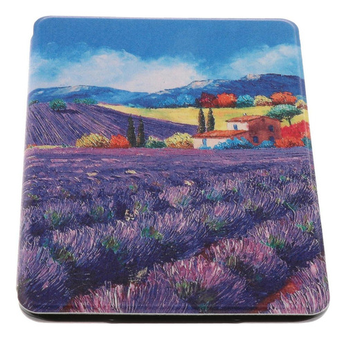 Funda Protectora De Cuero Pu Con Tapa Para Amazon Kindle 10