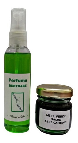 Combo Perfume Y Miel Destrabe 100% Natural - Oferta