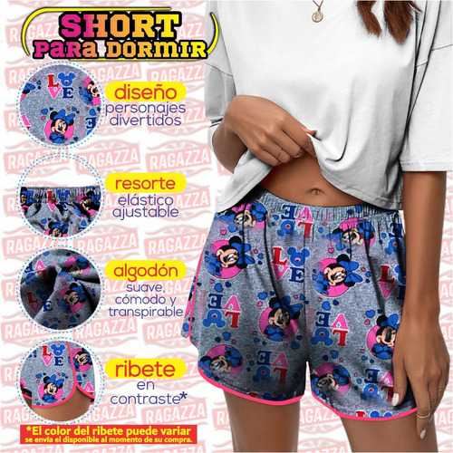 Short Ultra Cómodo Y Fresco Ropa De Casa