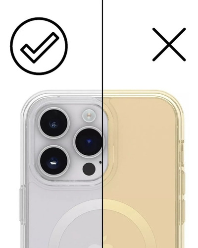 Capa Otterbox Symmetry com Magsafe para iPhone 13 13 Promax Design Name iPhone 13 Pro, cor transparente