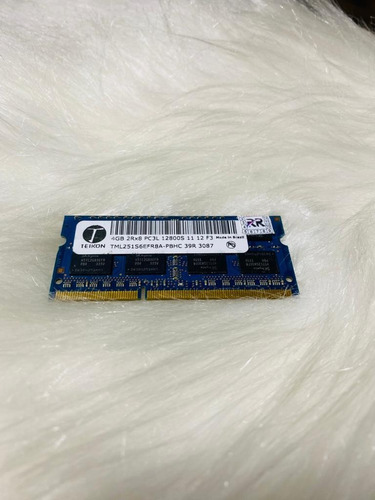 Memoria Teikon Ddr3 4gb Notebook Pc3l-12800s 2rx8