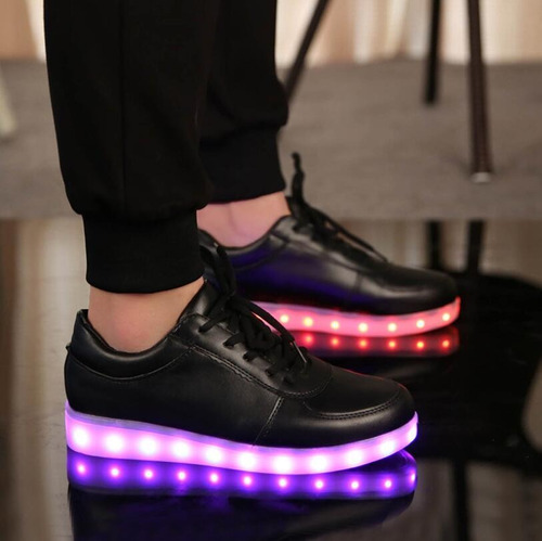 tenis con luces led para mujer