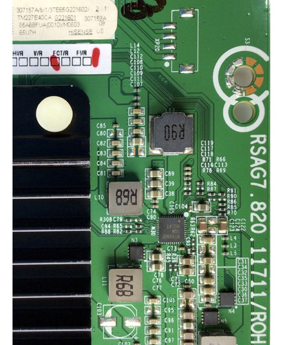 Main Hisense 307157 / Rsag7.820.11711/roh / 317159 / 65u7h (Usado)