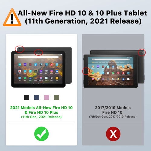 Moko Protector Pantalla Para Fire Hd Plus Kids Pro Tablet