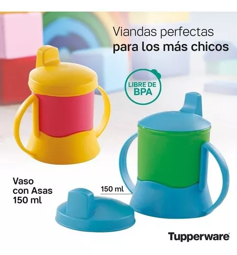 Vaso Bebe Y Plato Con Asa Set Alimentacion - Tupperware®