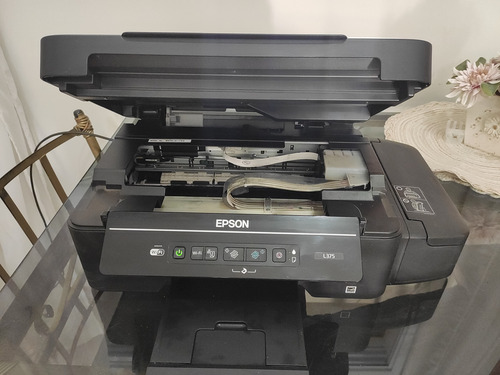 Para Arrumar Multifuncional Cor Epson Ecotank L375 127/220v Preto (Usado)