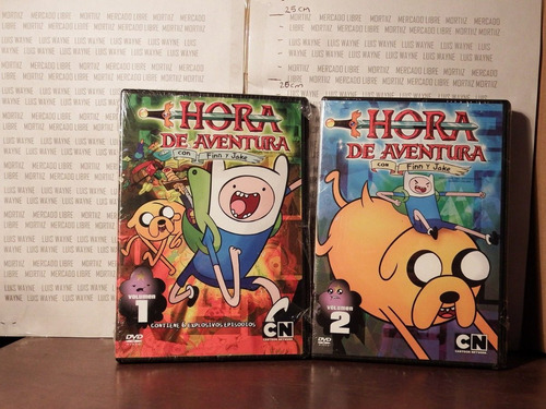 Set Dvd Hora Aventura Adventure Time Finn Jake Network