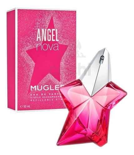 Imagen 1 de 9 de Perfume Mugler Angel Nova Edp 50ml Refilliable Star