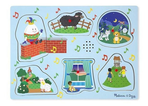 Puzzle Con Sonido Canciones Infantiles Melissa & Doug