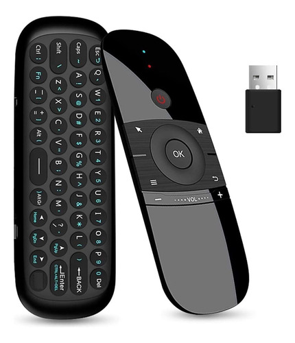 Meentek W1 Universal Tv Remote Air Mouse, Teclado Fly Mouse