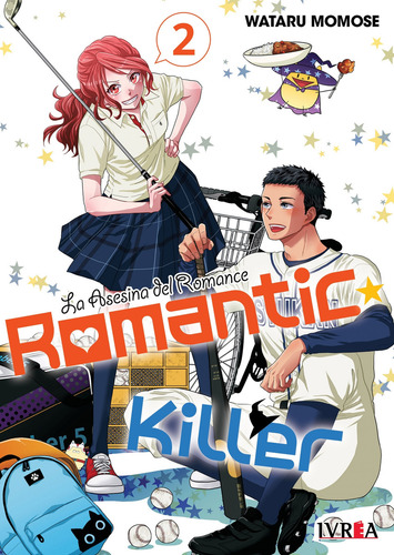 Romantic Killer 2 - Wataru Momose: La Asesina Del Romance, De Momose, Wataru., Vol. 2. Editorial Ivrea, Tapa Blanda En Español