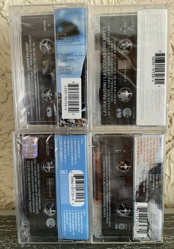 Laura Pausini - Colección 4 Cassettes Nuevos Sellados