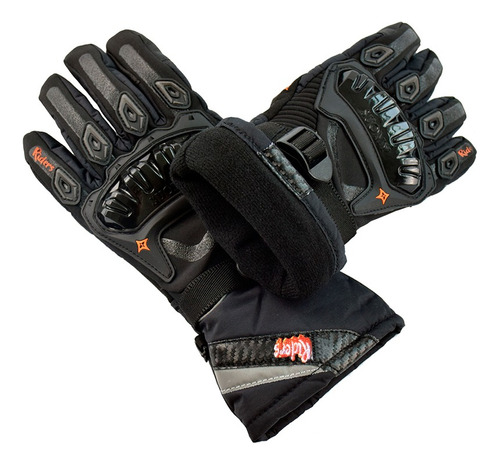 Guantes Riders Moto 100% Impermeables Invierno Caña Alta