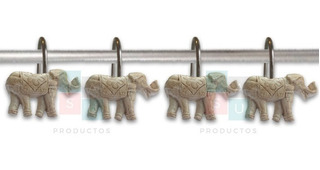 Details about   cortinas para bano de Elefante decoracion de baño incluye los ganchos decorado 