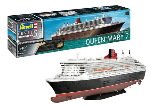 Revell 05199 Platinum Edition Ocean Liner Queen Mary 2 1/400