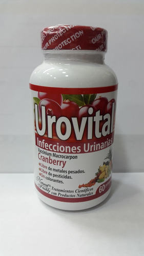 Urovital  Natural Freshly Frasco X60 Cáp - L a $887