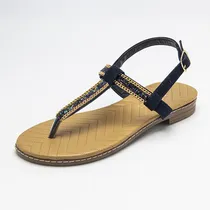 Comprar Sandalia Capa De Ozono Para Mujer Estilo 621802 Azul-marino