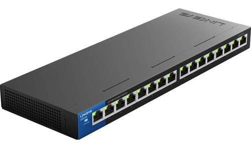  Switch Gigabit 16 Puertos Linksys Cisco Lgs116
