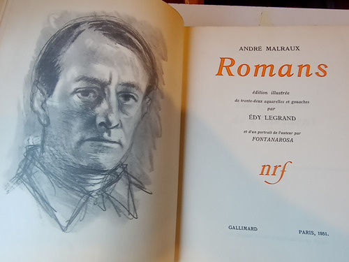 Romans André Malraux Edition Illustree
