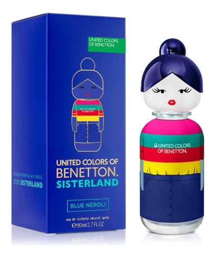 Benetton Sisterland Blue Neroli Edt80ml Silk Perfumes Oferta