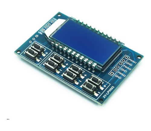 Generador De Señal Pwm Módulo Ajustable Pantalla Lcd Xy-lpwm