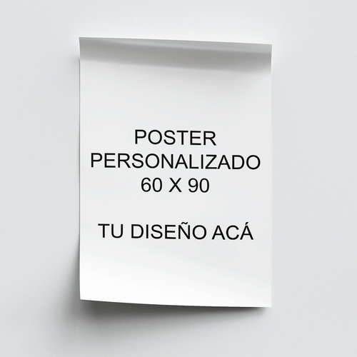 Impresión Foto - Poster Personalizados 60 X 90 Cm 