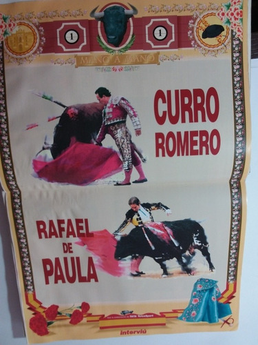 Especial Revista Interviú Mano A Mano- Toros- 15 Fascículos (Usado)