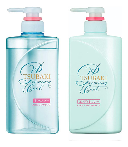 Tsubaki Premium Cool Shampoo 16.6 Fl Oz & Conditoner 16.6 F.