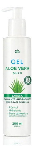  Gel De Aloe Vera Babosa 100% Puro Cabelos Pele Corpo Rosto