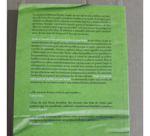 Libro Todo El Mundo Sabe Que Tu Madre Es Una Bruja