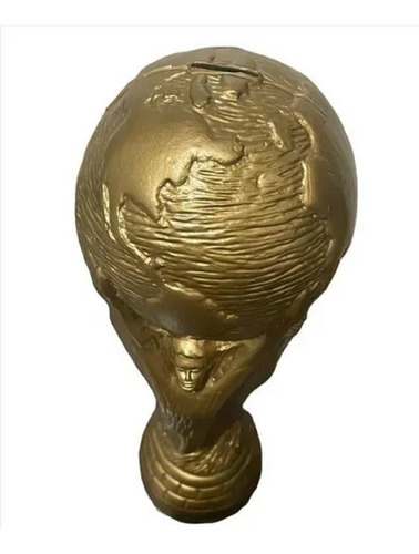 Imagen 2 de 3 de Alcancía Copa Del Mundial Trofeo Del Mundial Qatar 2022