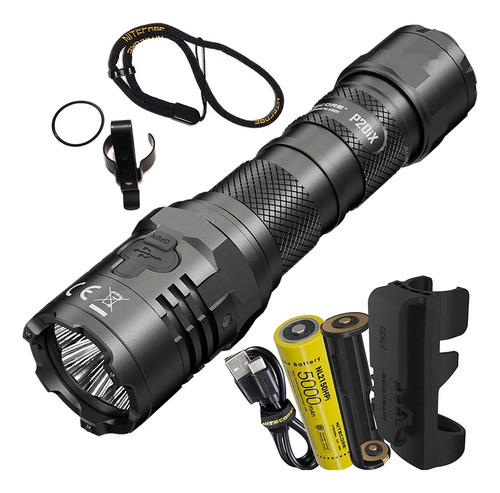Linterna Led Táctica Nitecore P20ix De 4000 Lúmenes