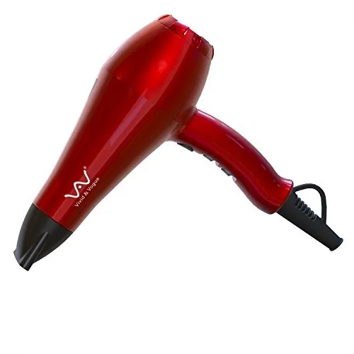 Secador De Pelo Vav Rojo Profesional Potente De Cerámica
