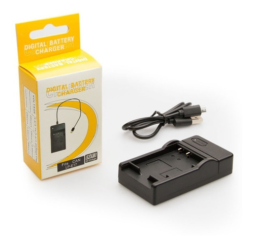 Cargador Usb Para Canon Lp-e17 Eos Rebel T6i T6s X8i M3