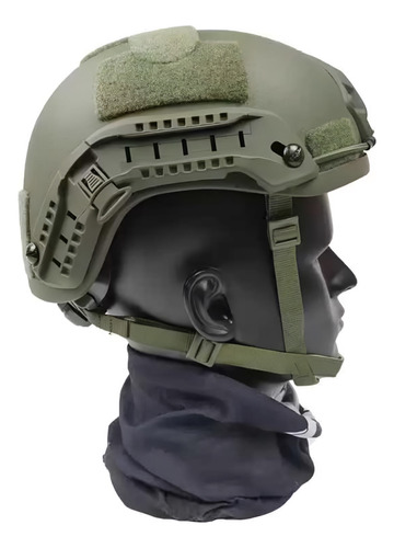 Casco Militar Balístico Nivel Nij Iii-a Soporta 9mm .45, .22