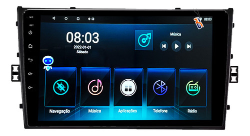 Central Multimídia 9 Polo Virtus Tcross Android Auto Carplay Cor Prata