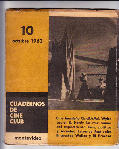 Cuadernos De Cine Club Nº 10 Montevideo 1963