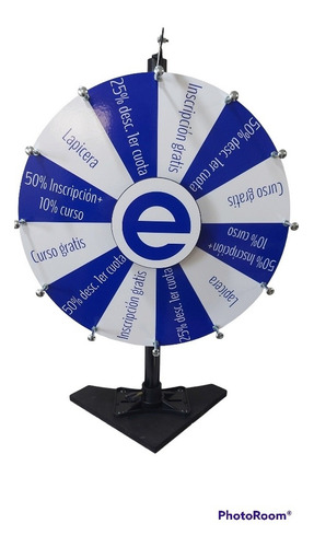 Ruleta De La Fortuna - Juego De Mesa Base Mostrador Rrdf
