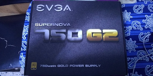 Fuente De Poder Certificada 80 Plus Oro Evga 750