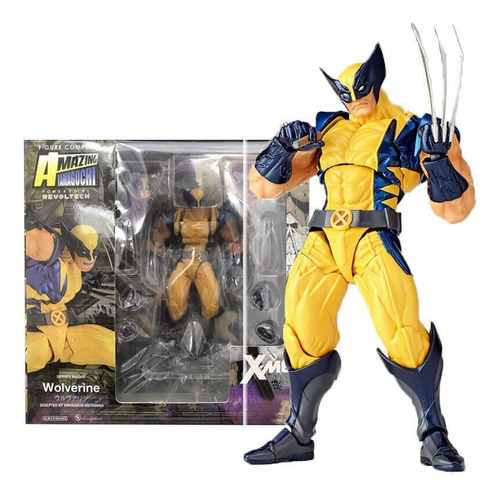 X-men Wolverine No.005 Revoltech Amazing Yamaguchi Figura 