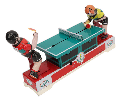 Tenis De Mesa De Ping Pong Con Mecanismo De Hojalata Vintage