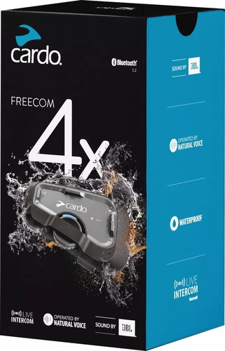 Intercomunicador Moto Cardo Freecom 4x Single Fas **