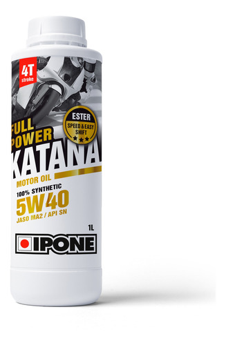 Aceite Sintético Moto Full Power Katana 5w40 1lts