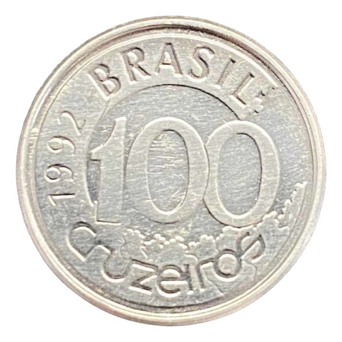 Brasil - 100 Cruzeiro - Año 1992 - Km #623 - Manatí