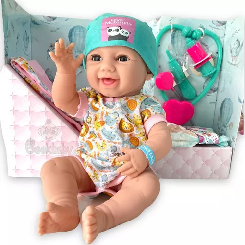 Bebe Reborn Realista Kit Esgotado, Comprar Moda Infantil