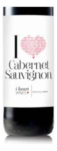 Vino Tinto I Heart Cabernet Sauvignon 750 Ml