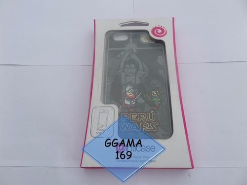 Case Funda Cuy Arts Clear Perú Wars iPhone 5/5s Inticase