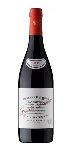 Vino Tinto Rincon Famoso Bodega Lopez X 750ml