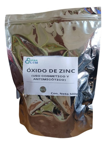 Óxido De Zinc Uso Cosmético 500g 